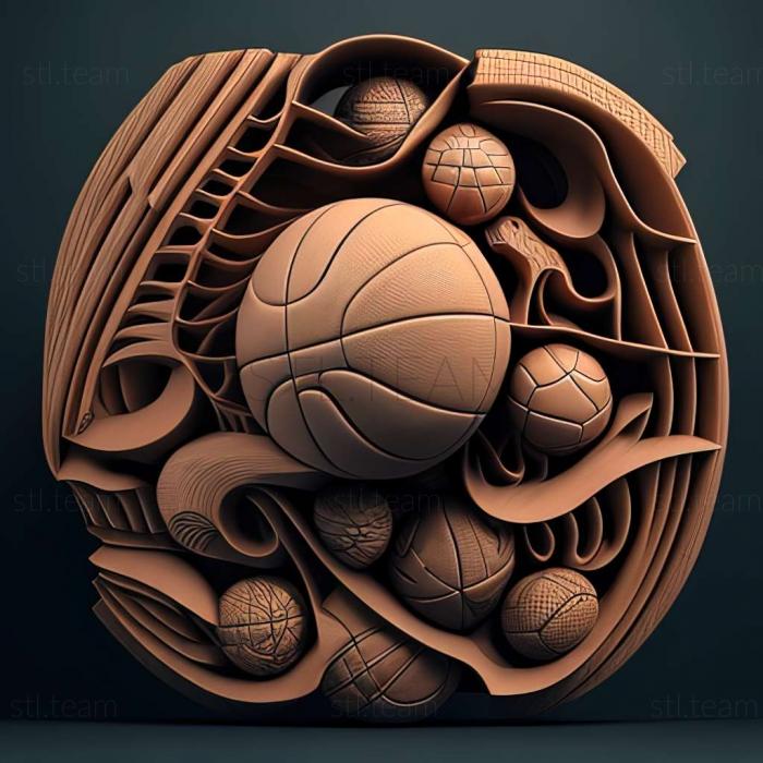 3D модель Супербол игра (STL)